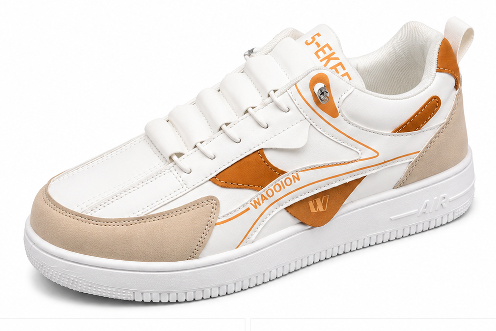 Premium Brown Casual Sneakers For Men